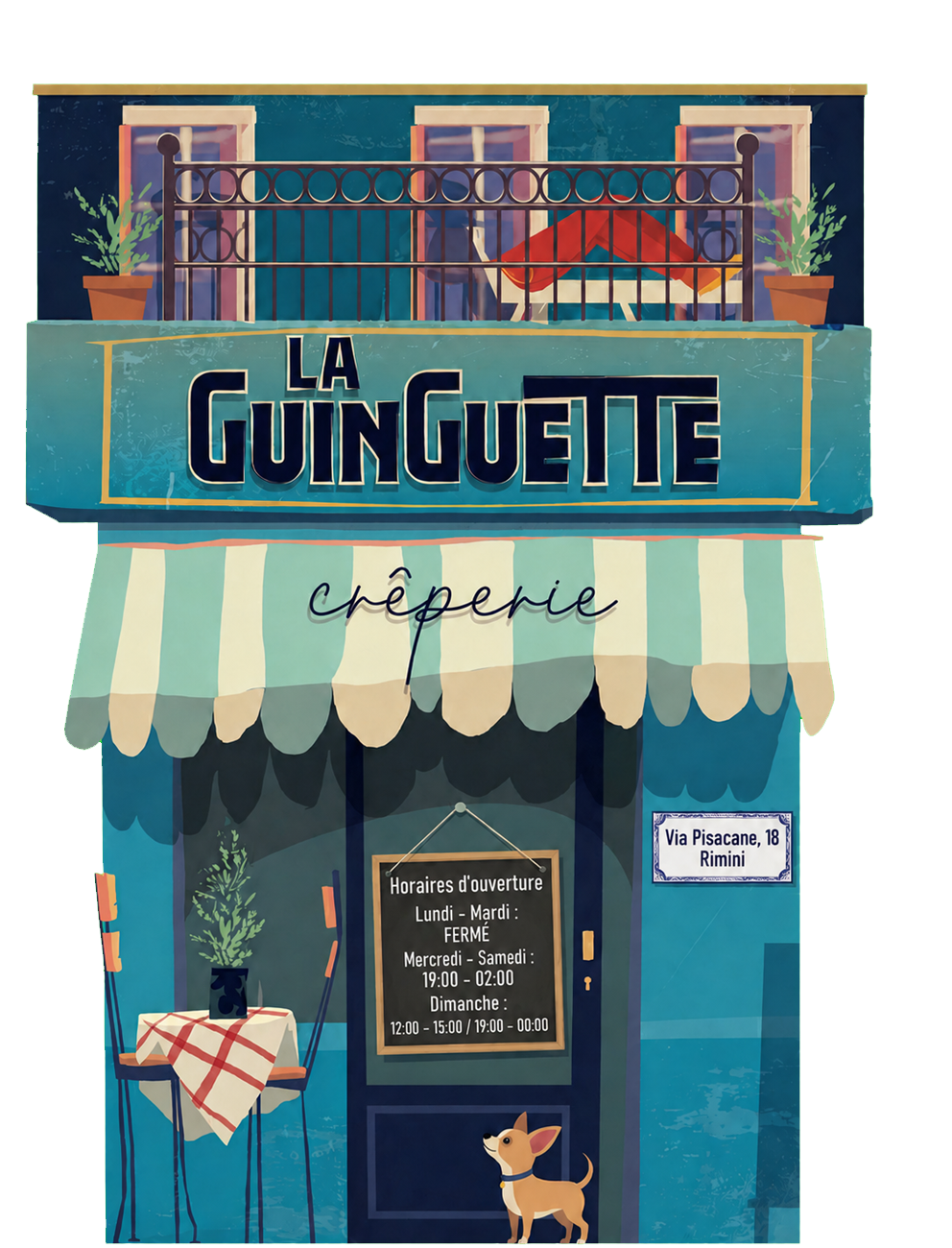 Boutique — cliquez pour les horaires