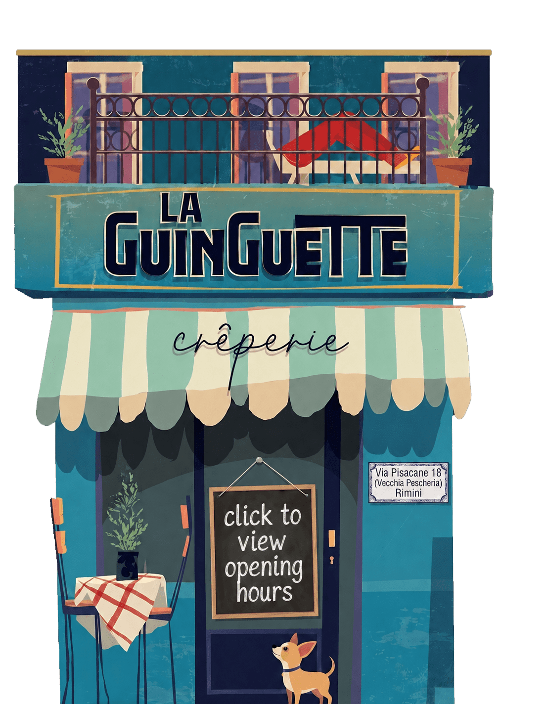 Shop — click for opening hours