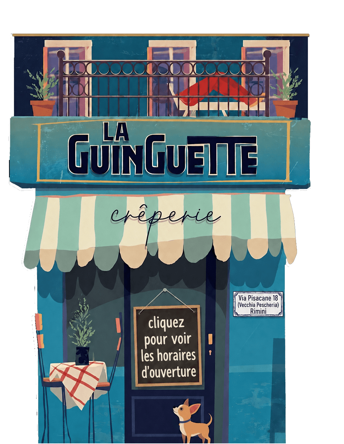 Boutique — cliquez pour les horaires
