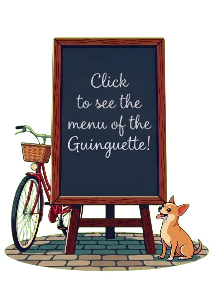 Blackboard — click to open the menu